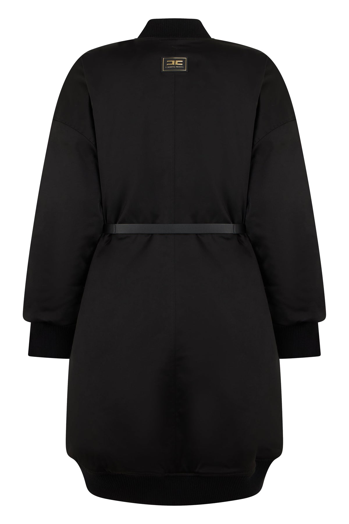 Knee-length coat in technical fabric RTW
