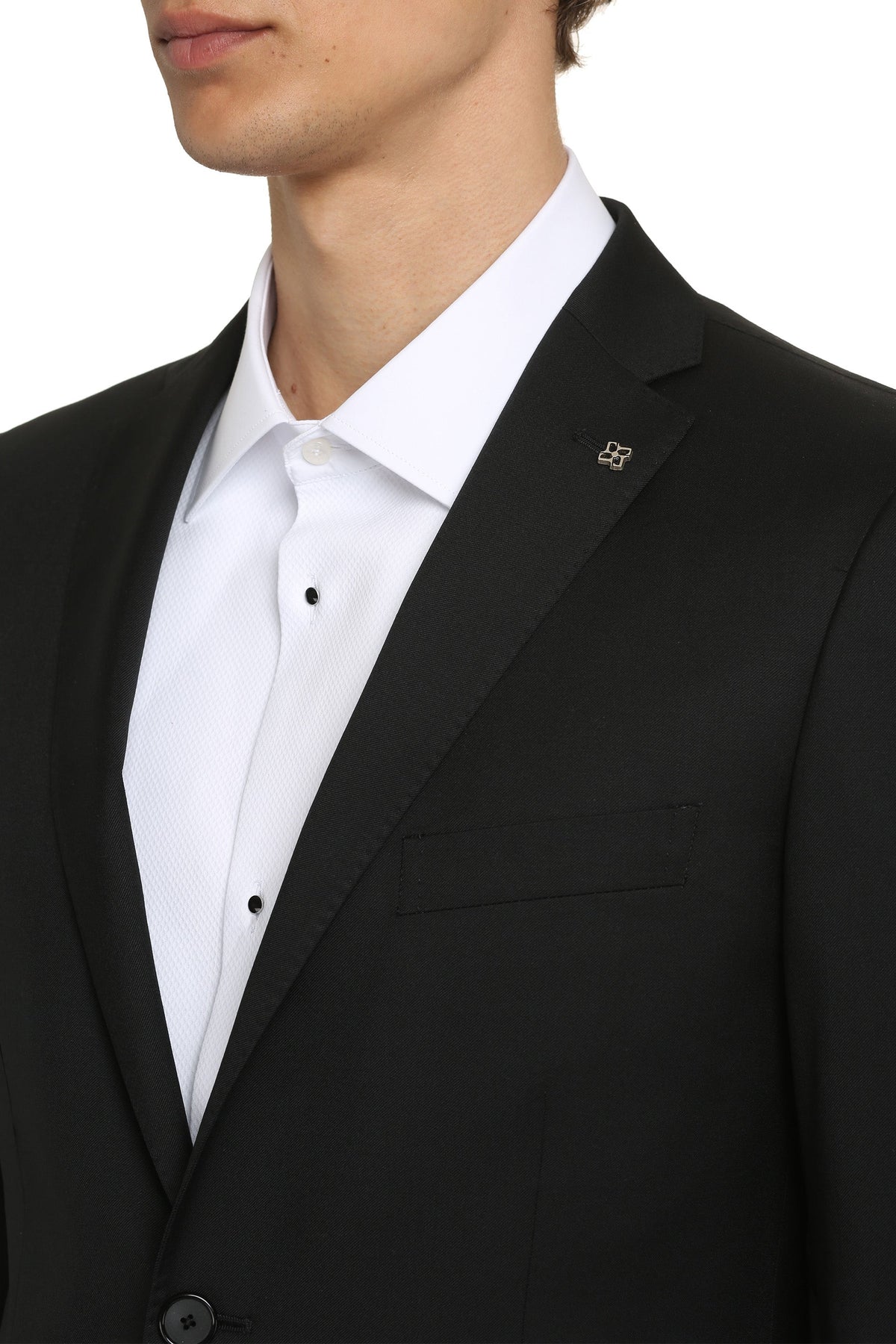 Virgin wool two-piece suit RTW