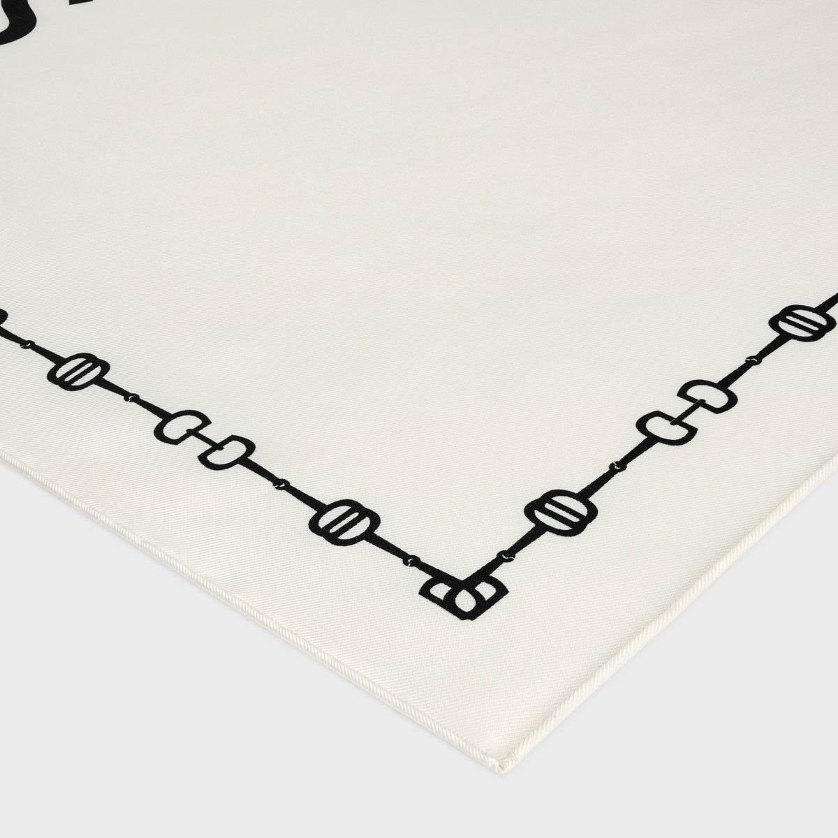 Celine 90x90cm square - WHITEBLACK