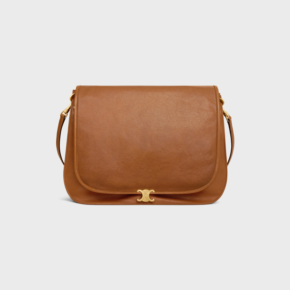 CELINE Soft Bag Triumph in leather