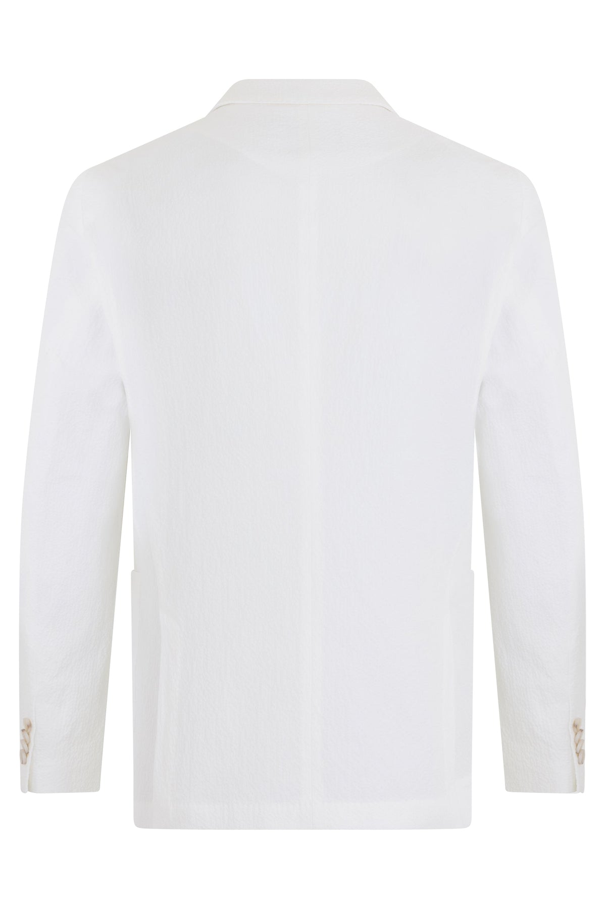 Single-breasted cotton jacket RTW