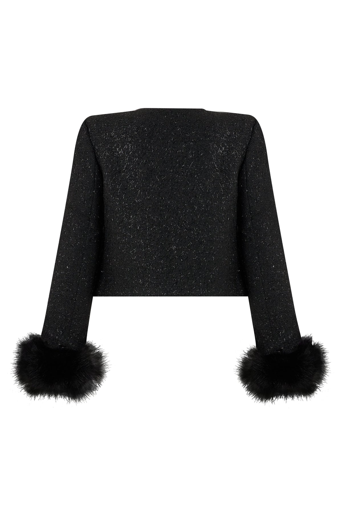 Bouclé jacket with jewelry buttons RTW