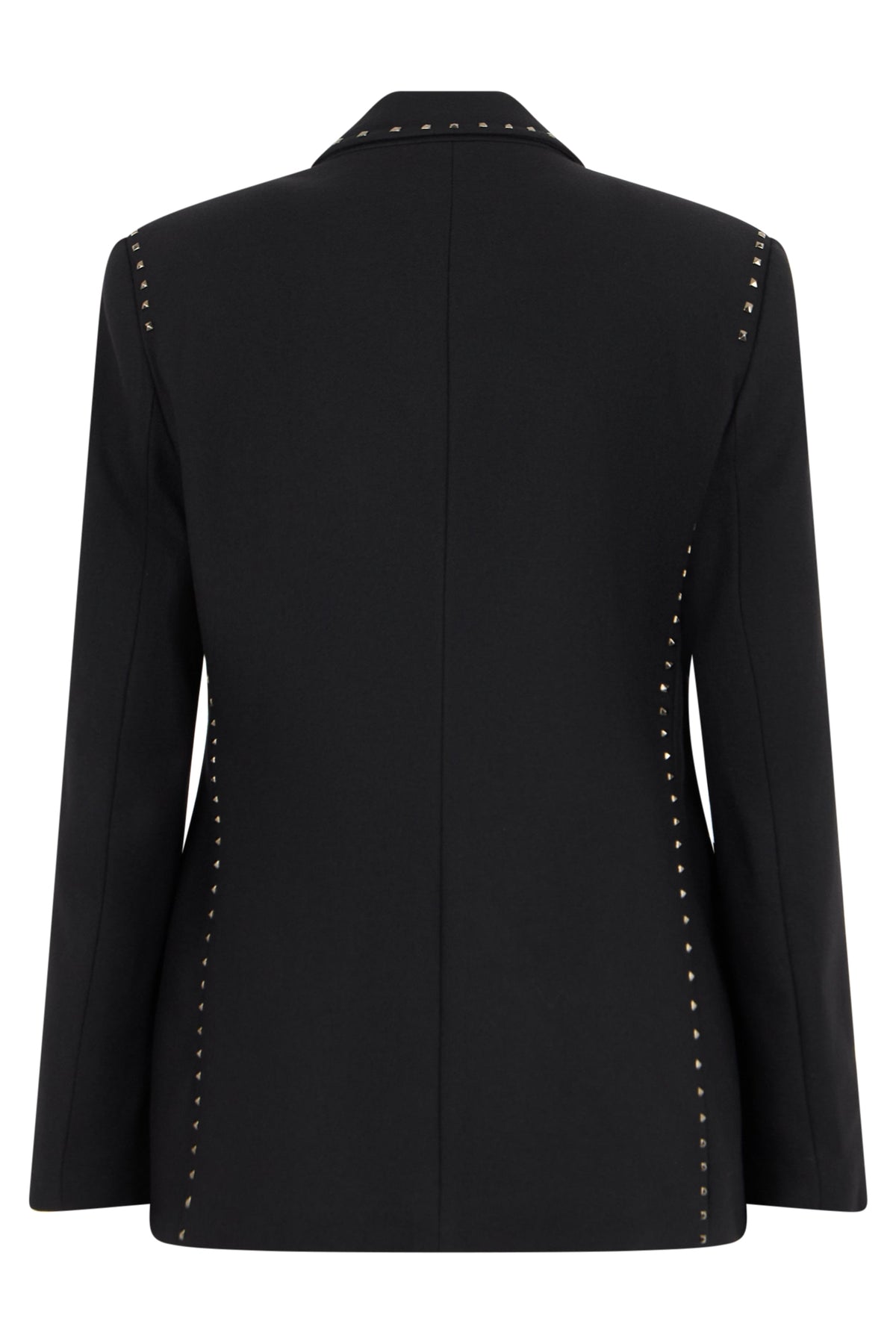 Single-button blazer with studs RTW