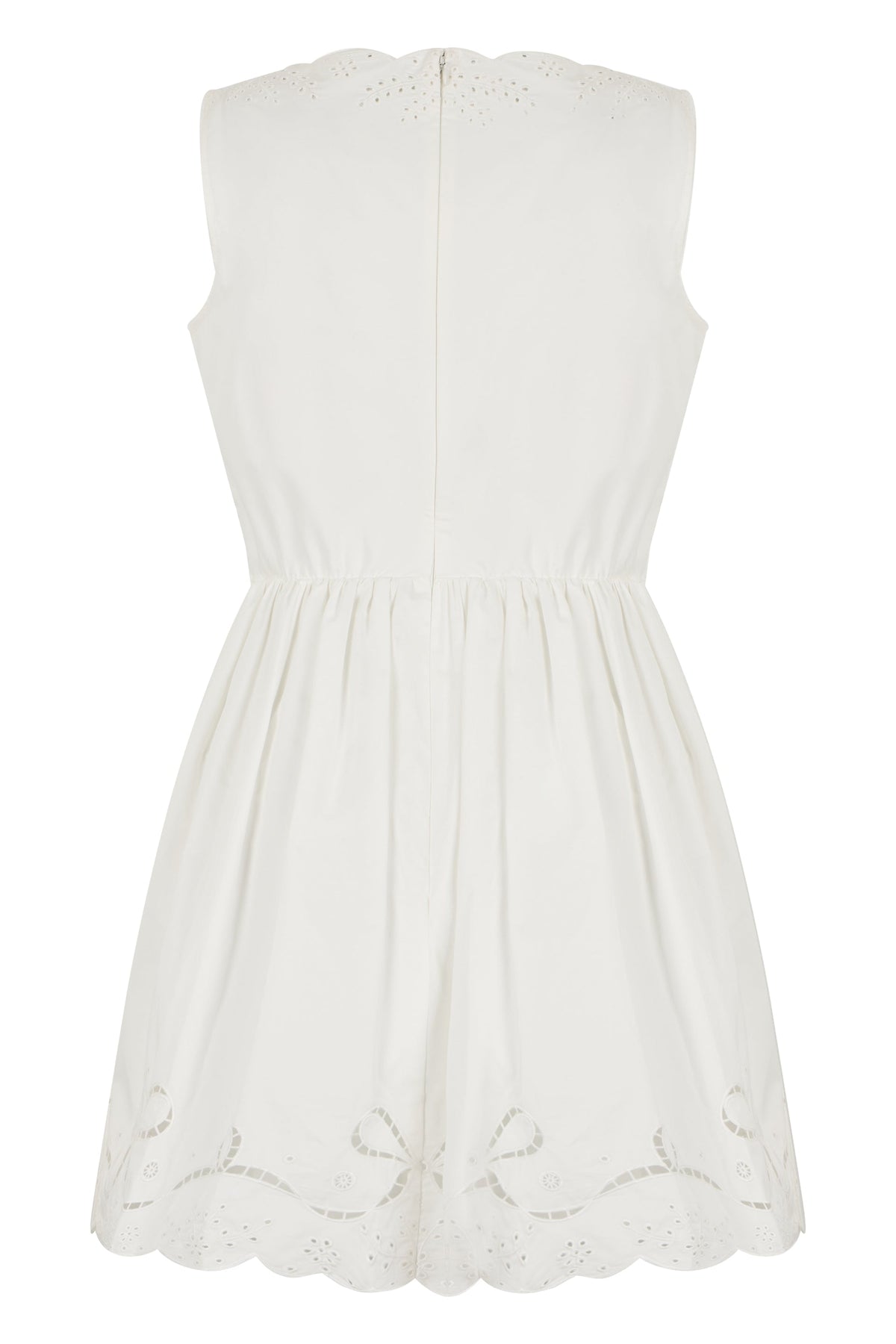 Mini dress with lace details RTW