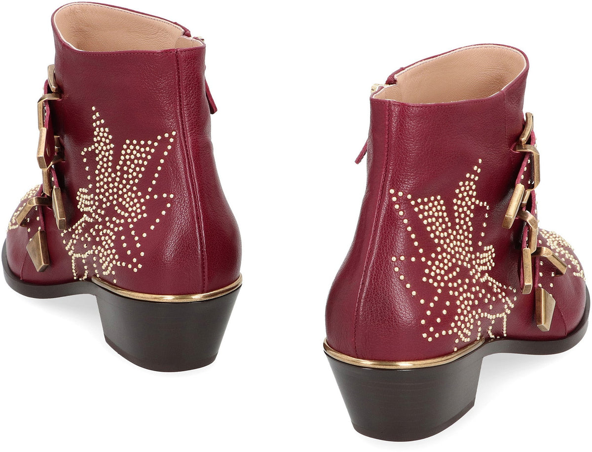 Chloé Susanna ankle boots in leather