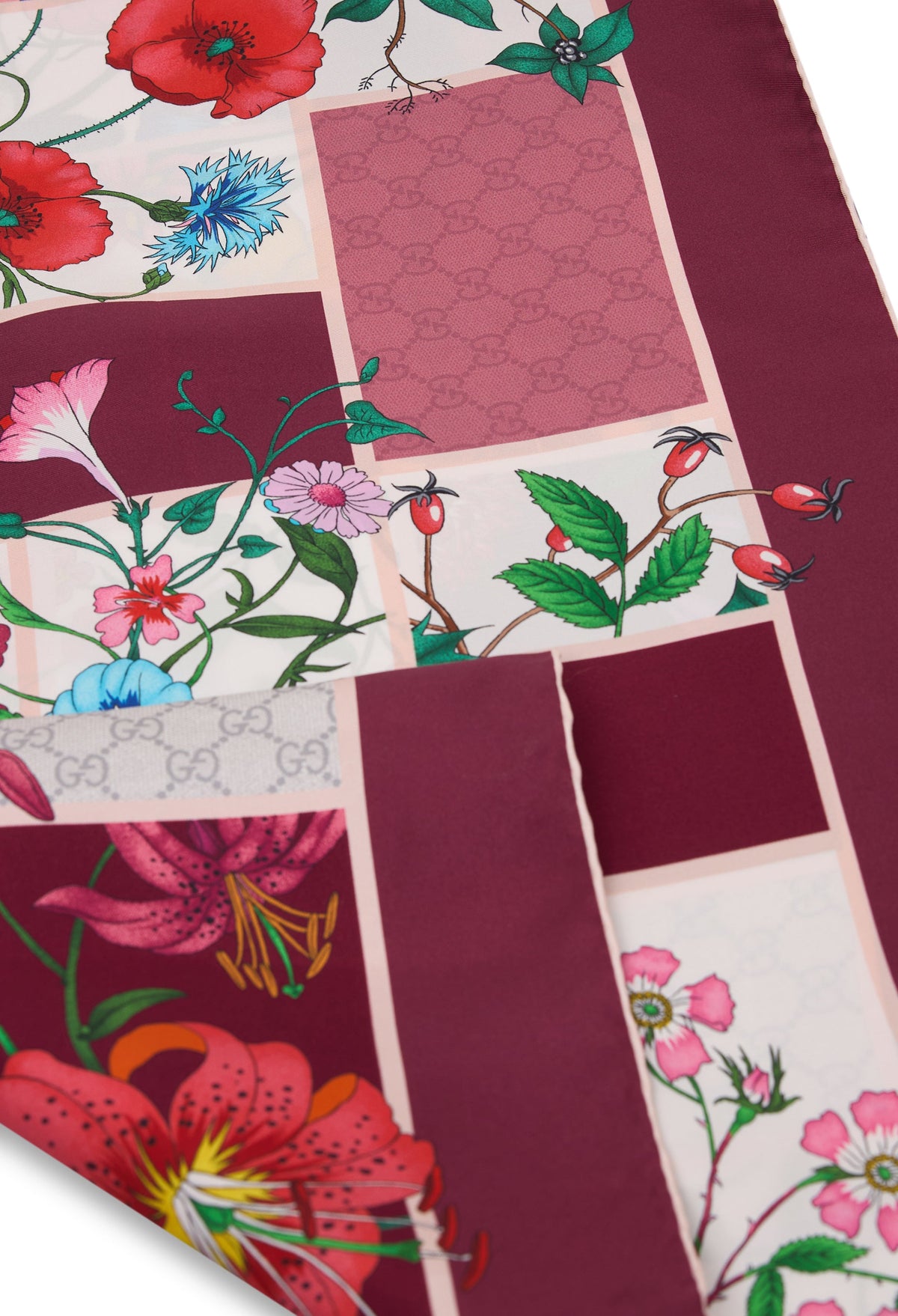 Silk twill printed carré RTW
