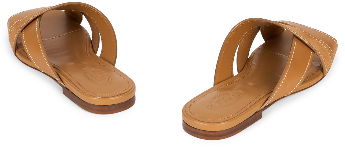 Smooth leather sandal SHOES