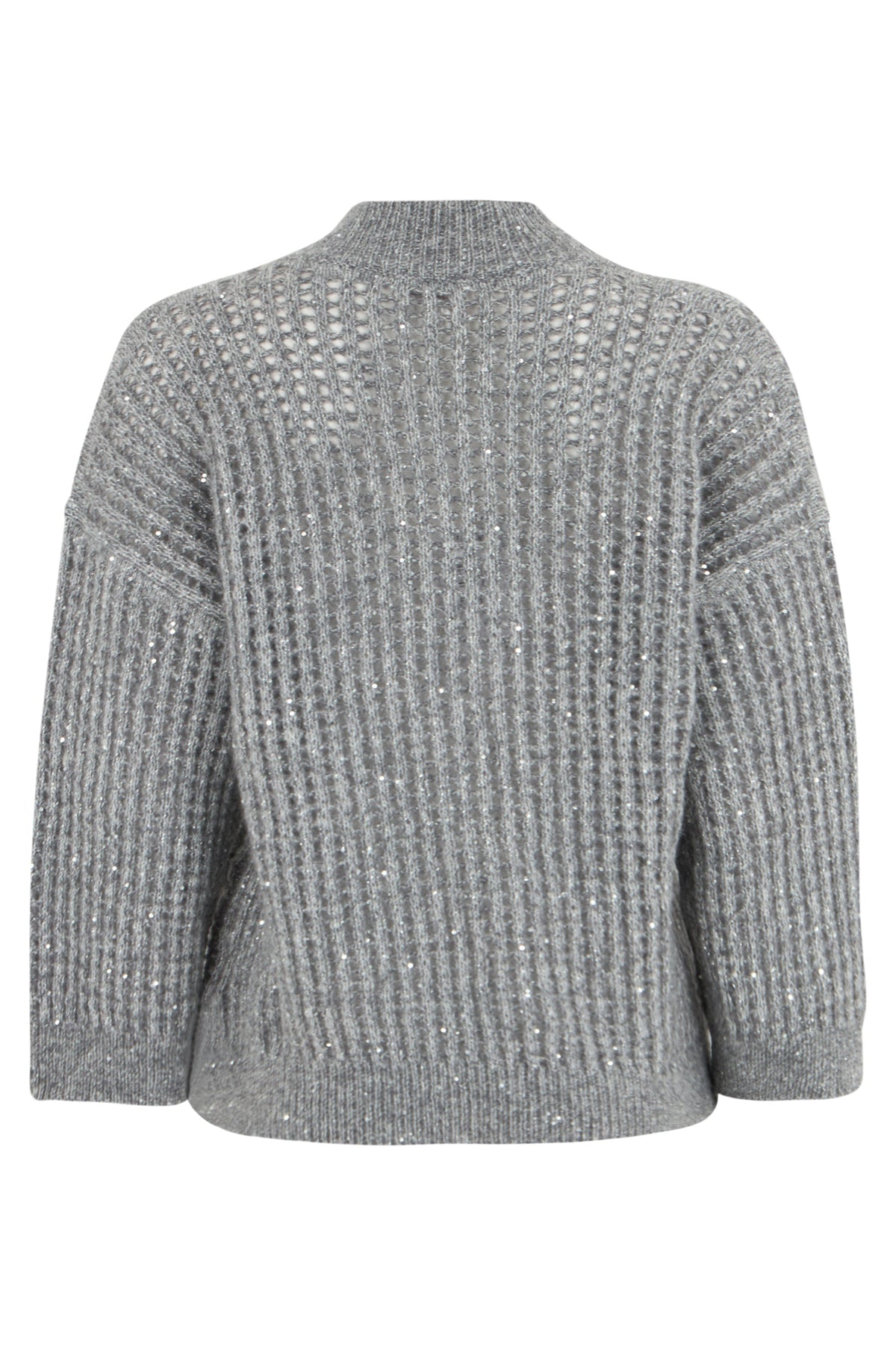 Lace sweater with sequins RTW