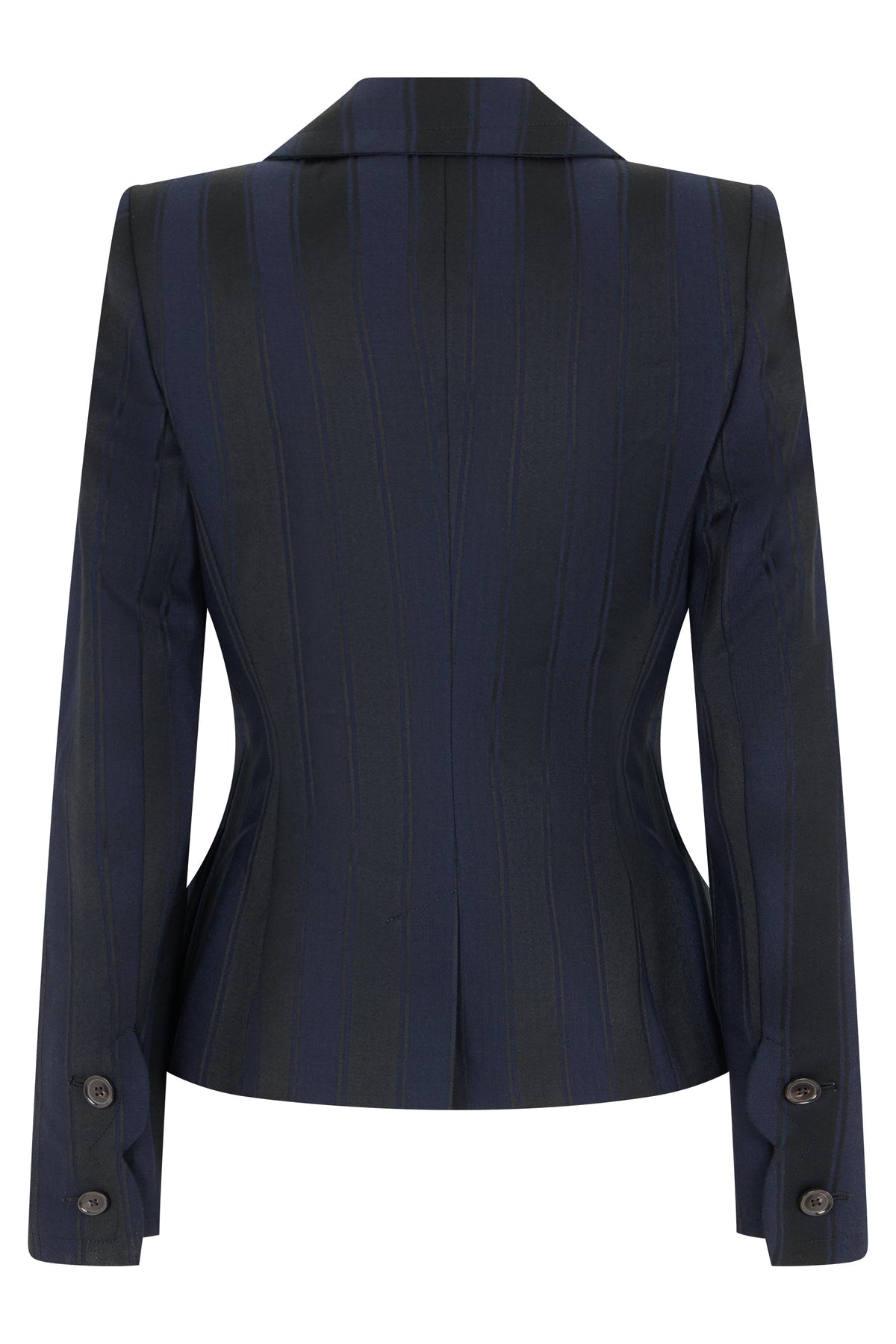 Striped double-breasted jacket RTW