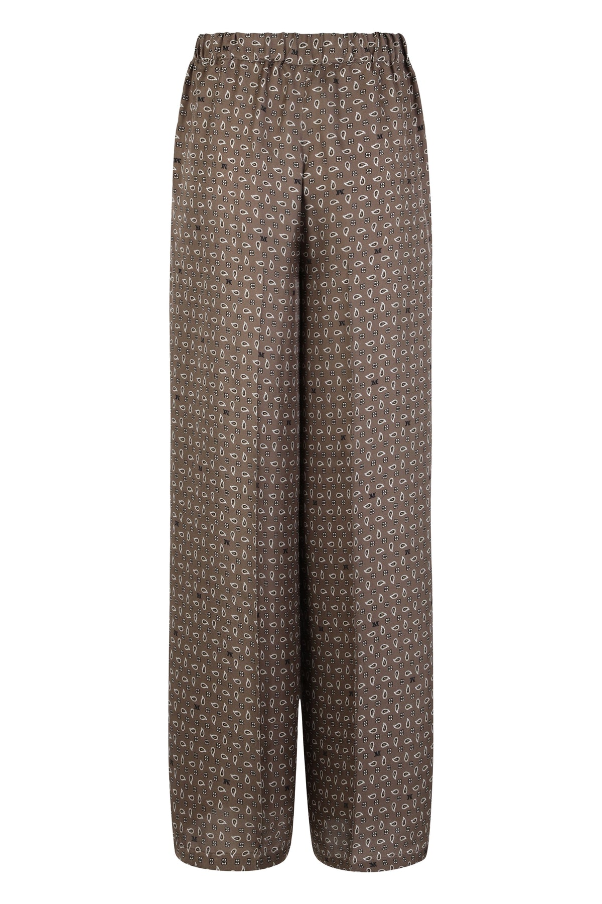 Printed silk pants RTW