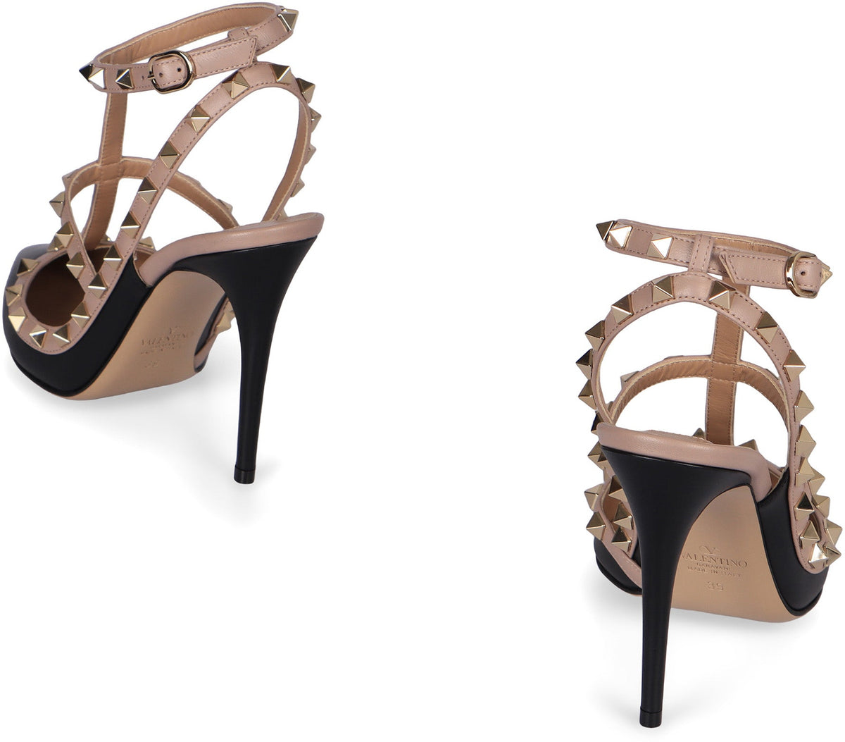 Valentino Garavani Rockstud Varnished Décolleté