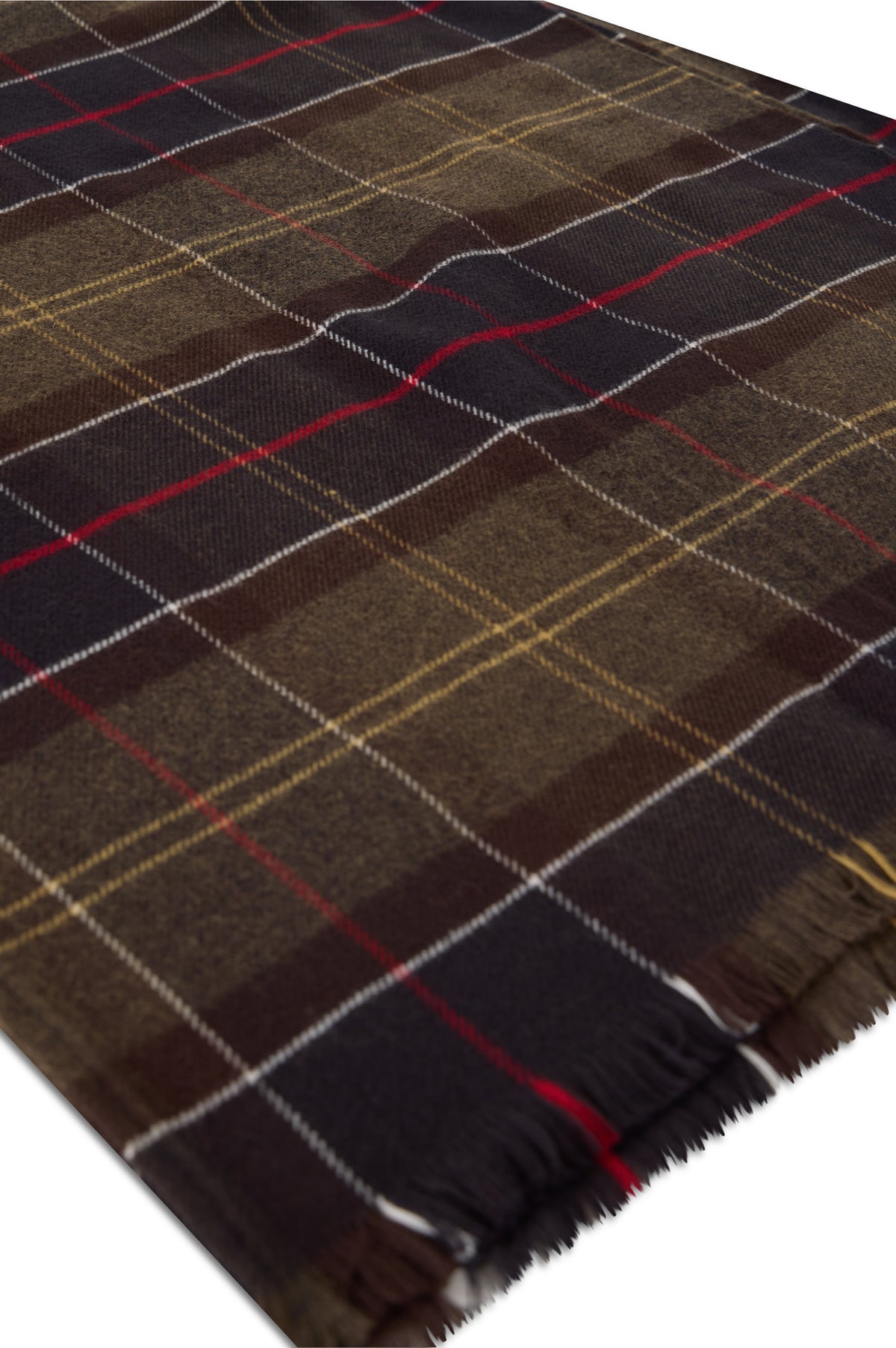 Tartan fabric scarf ACC