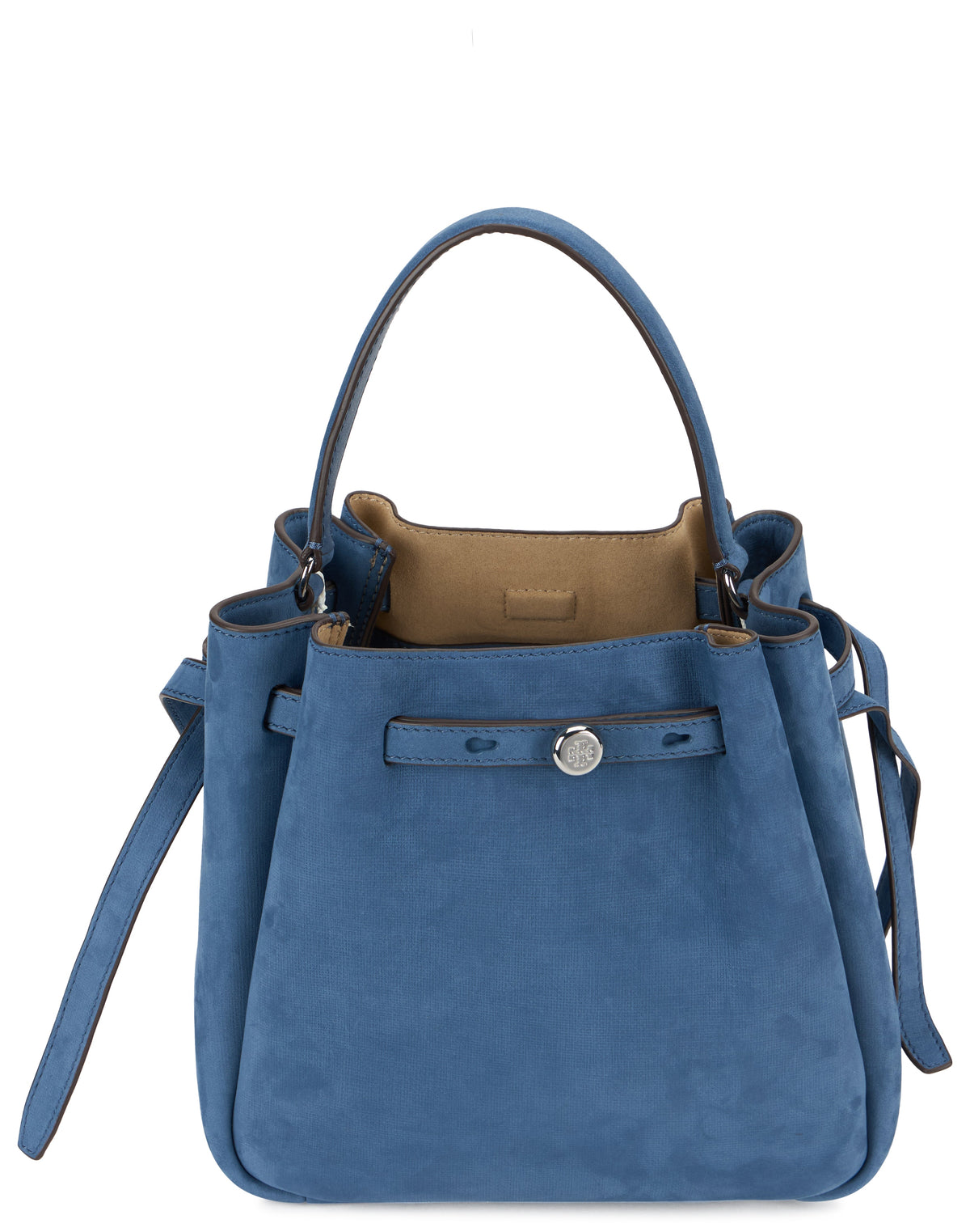 Tory Burch Elegant blue bag with details in laces