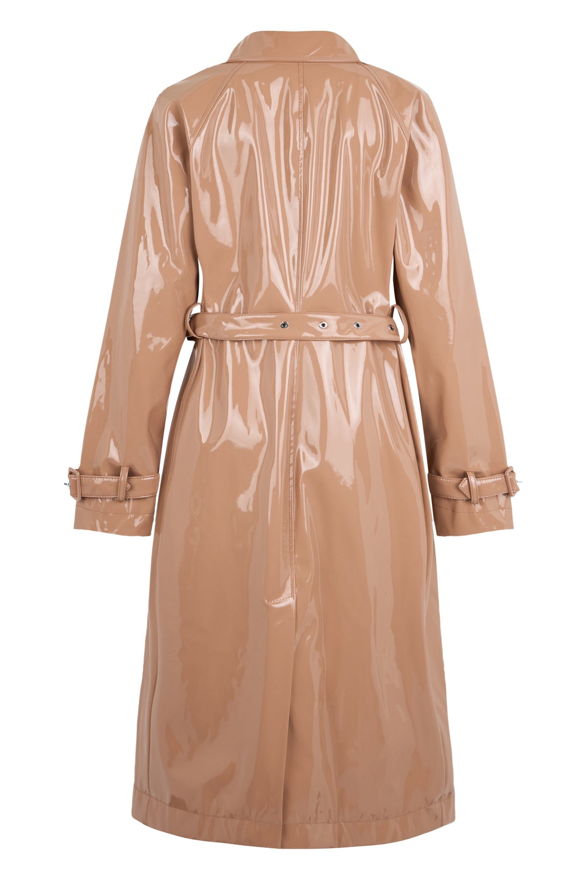 Trench in eco-leather laminated RTW