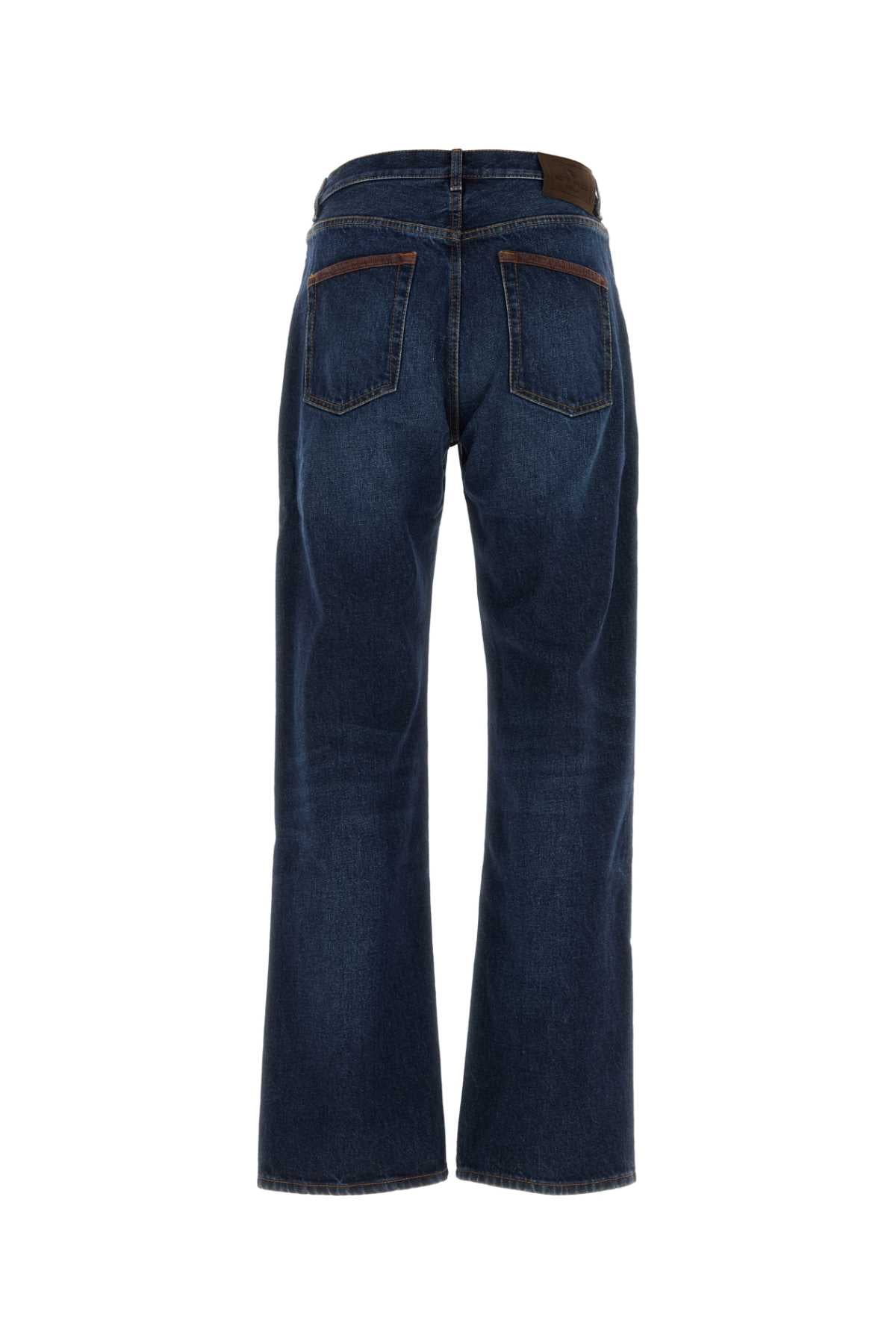 STRAIGHT LEG DENIM TROUSER JEANS