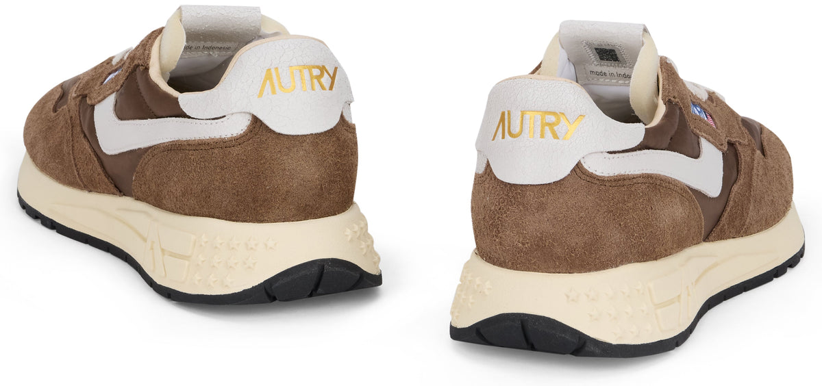 Sneakers in suede and fabric SHOES