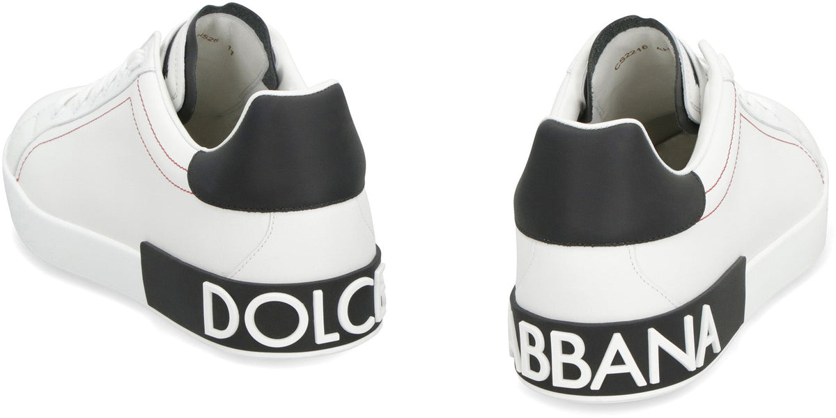 Portofino leather low-top sneakers SHOES