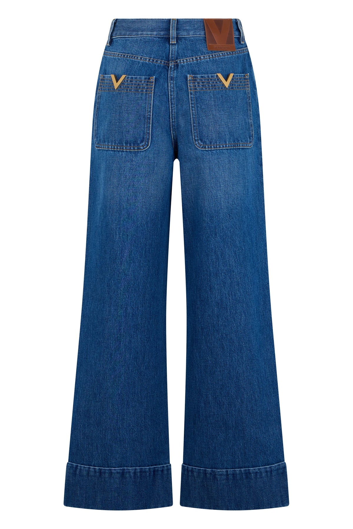 Cotton flared jeans RTW
