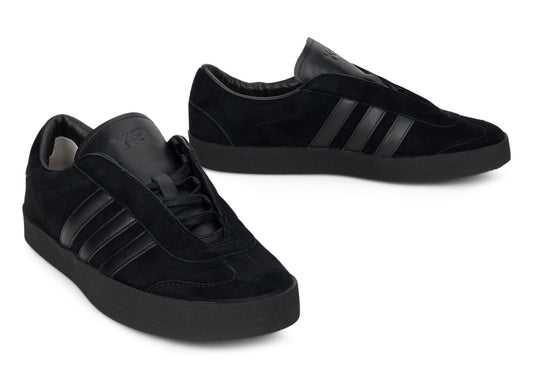 Leather sneakers with stripes SHOES