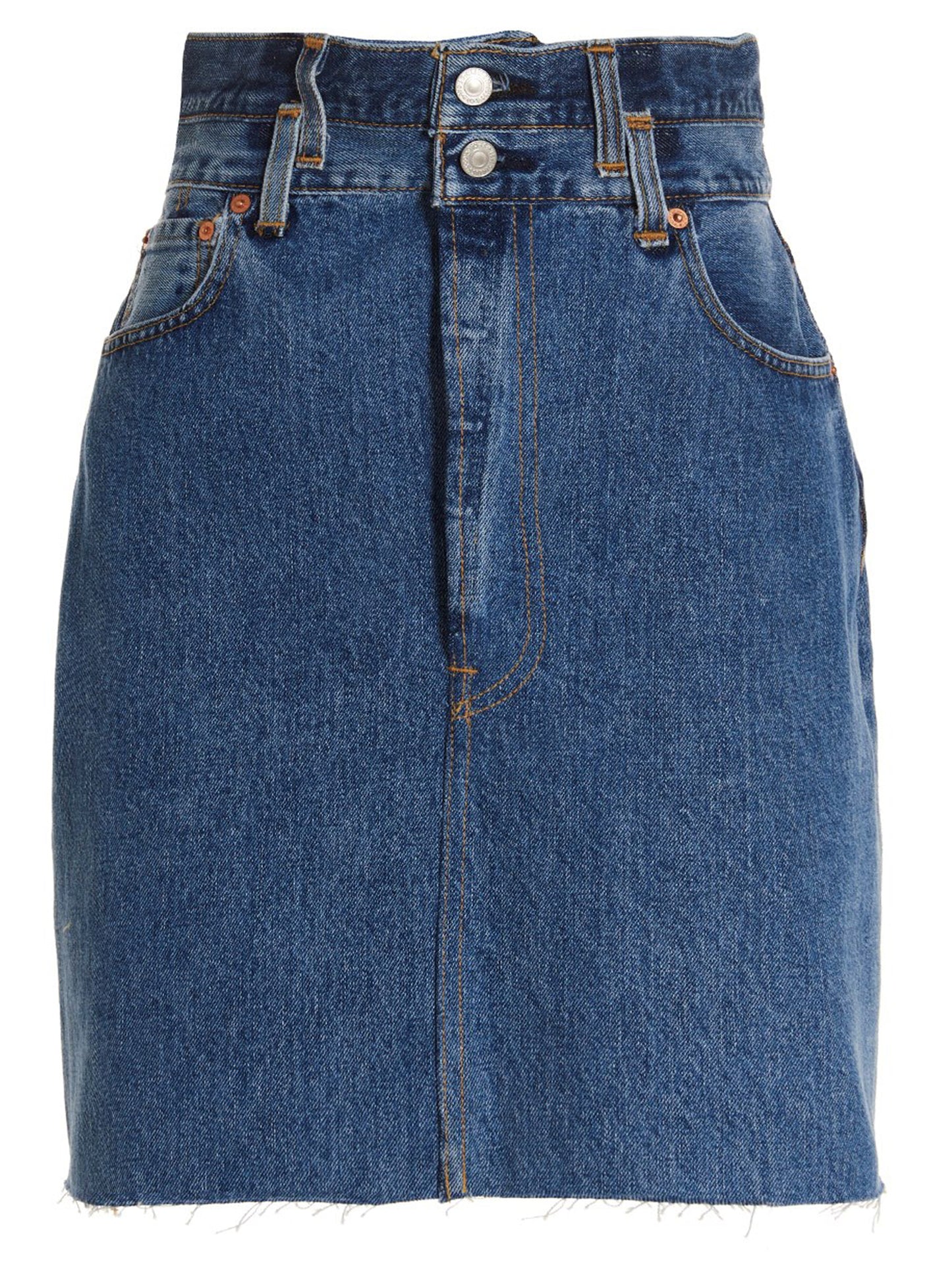'Double Waisted Pencil' Re Done x Levi's skirt Skirts
