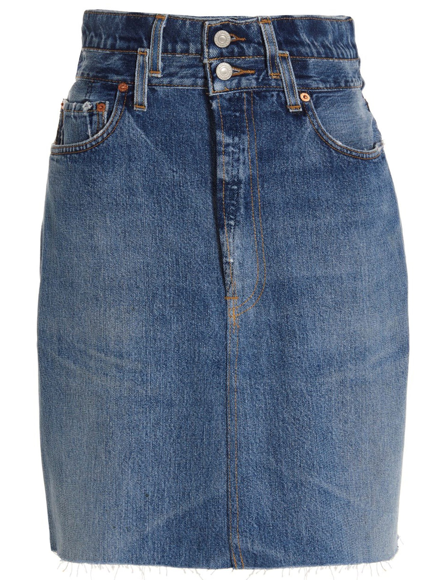 'Double Waisted Pencil' Re Done x Levi's skirt Skirts