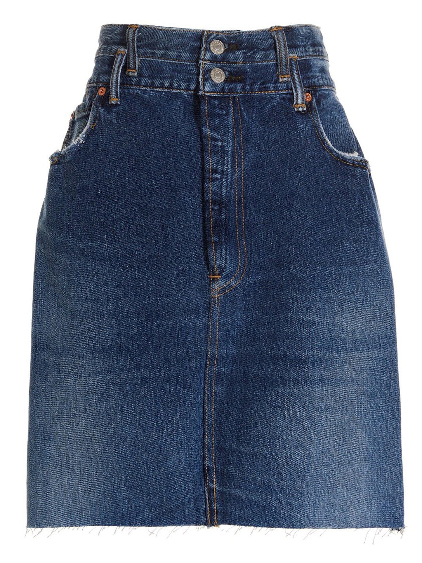 'Double Waisted Pencil' Re Done x Levi's skirt Skirts