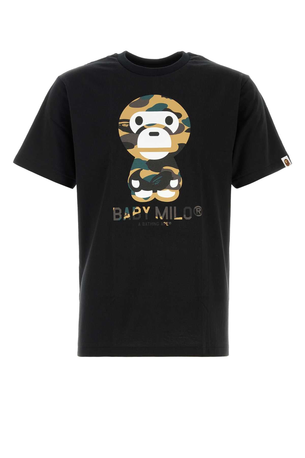 BAPE 002TEM301006MBLACKXYELLOW