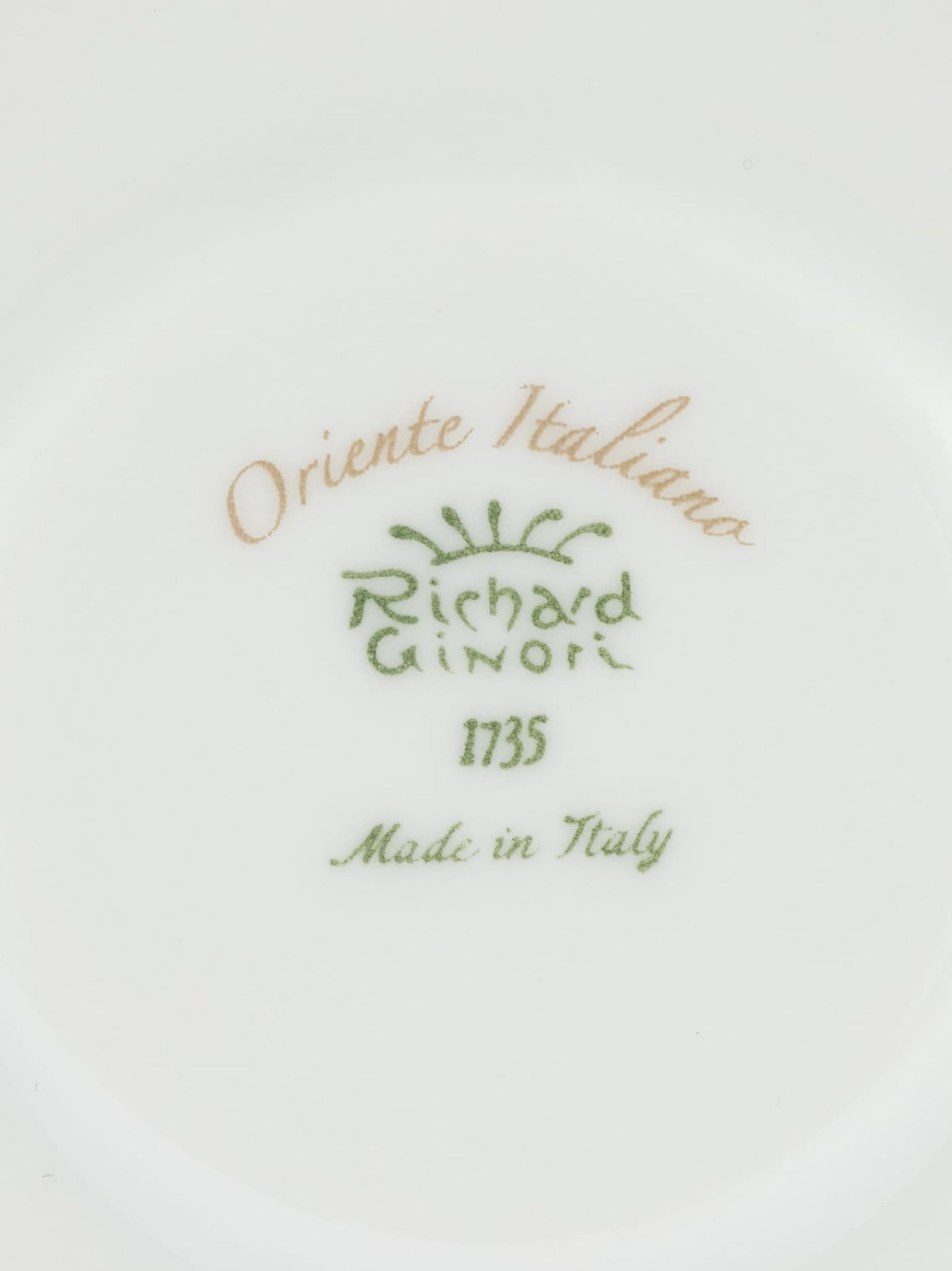 Cup 'Oriente Italiano' 220 cc Tea and coffee