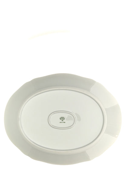 'Oriente Italiano' oval course plate Trays