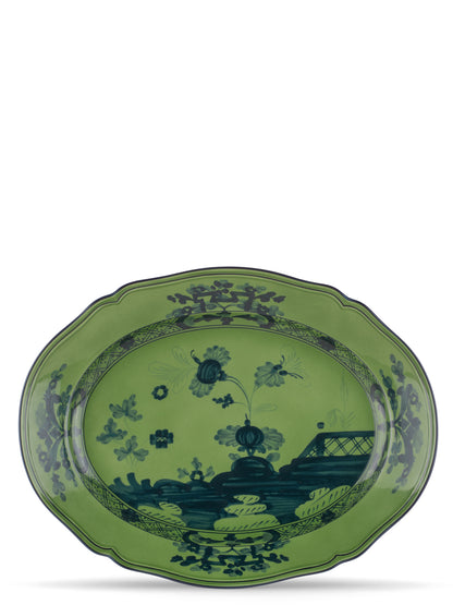 'Oriente Italiano' oval course plate Trays
