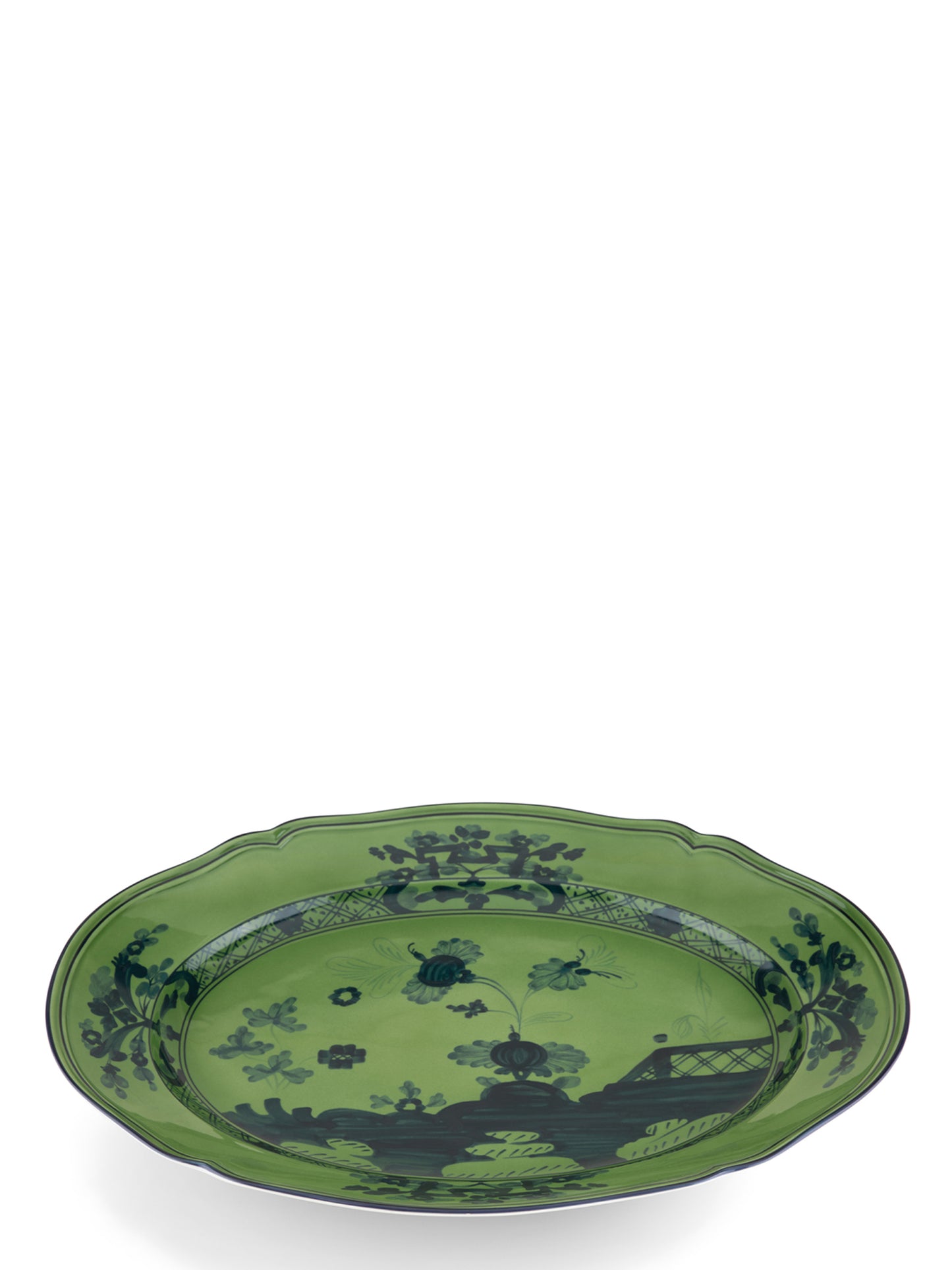 'Oriente Italiano' oval course plate Trays