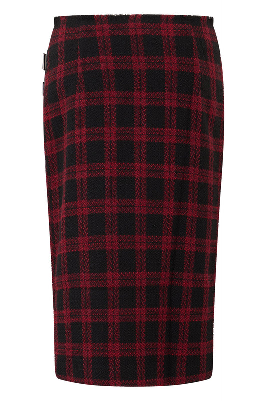 I'm going to a midi with a checkered pattern RTW