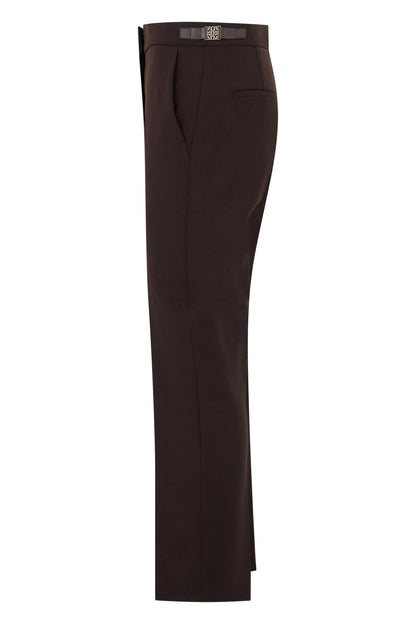 Slim pants with pleats RTW
