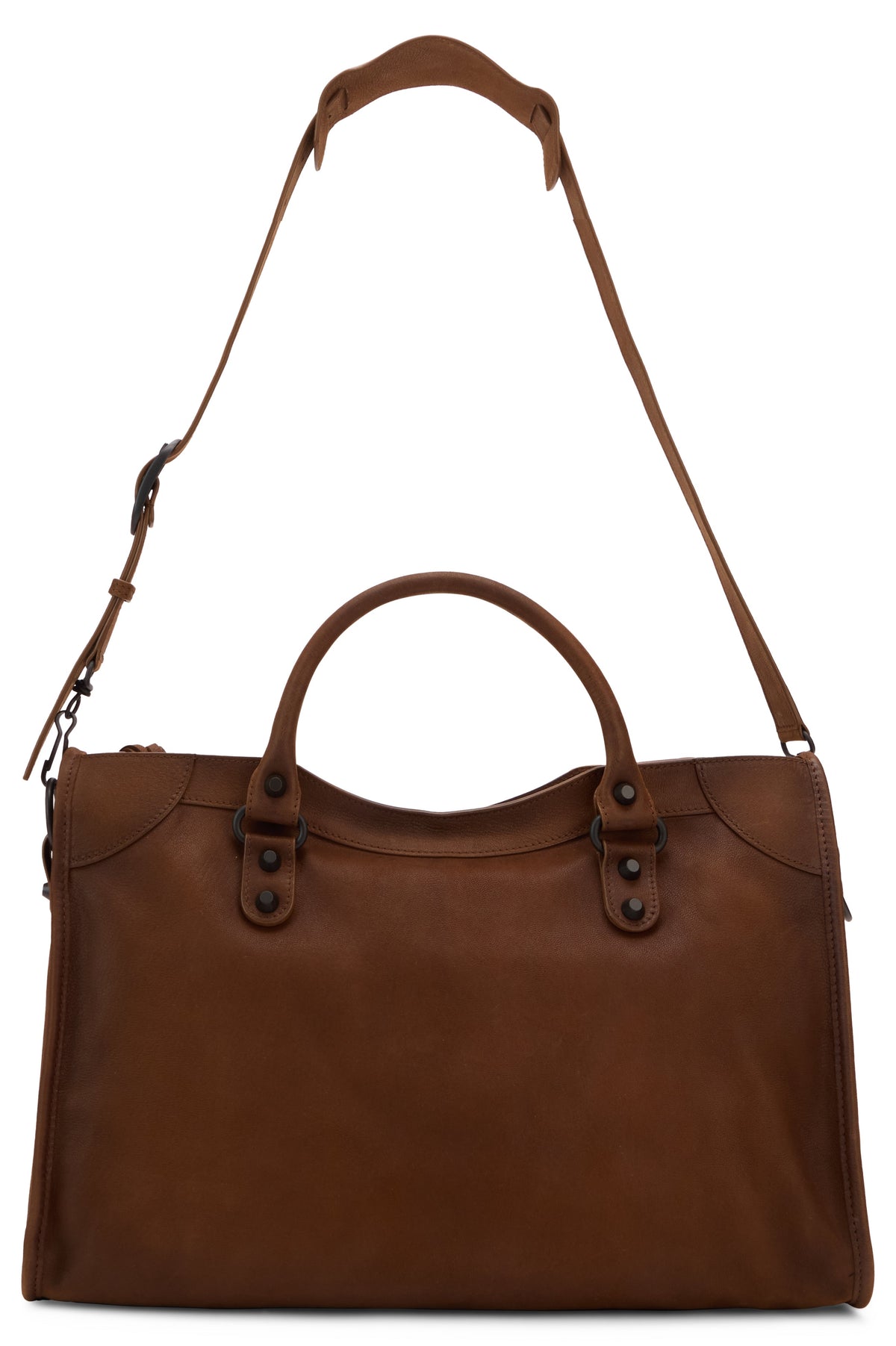 Leather handbag Le City M BAGS