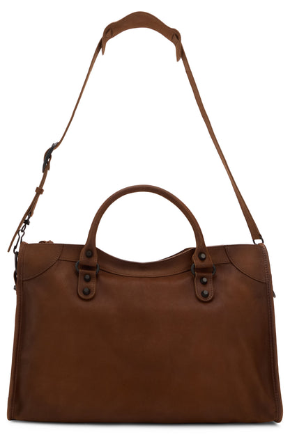 Leather handbag Le City M BAGS