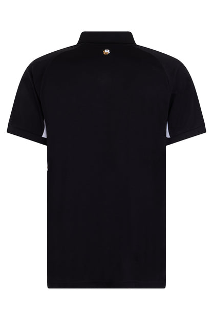 Black Polo With Details RTW