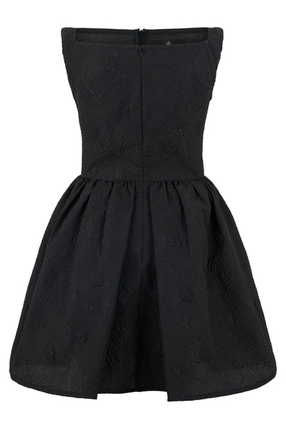 Short dress with voluminous skirt RTW
