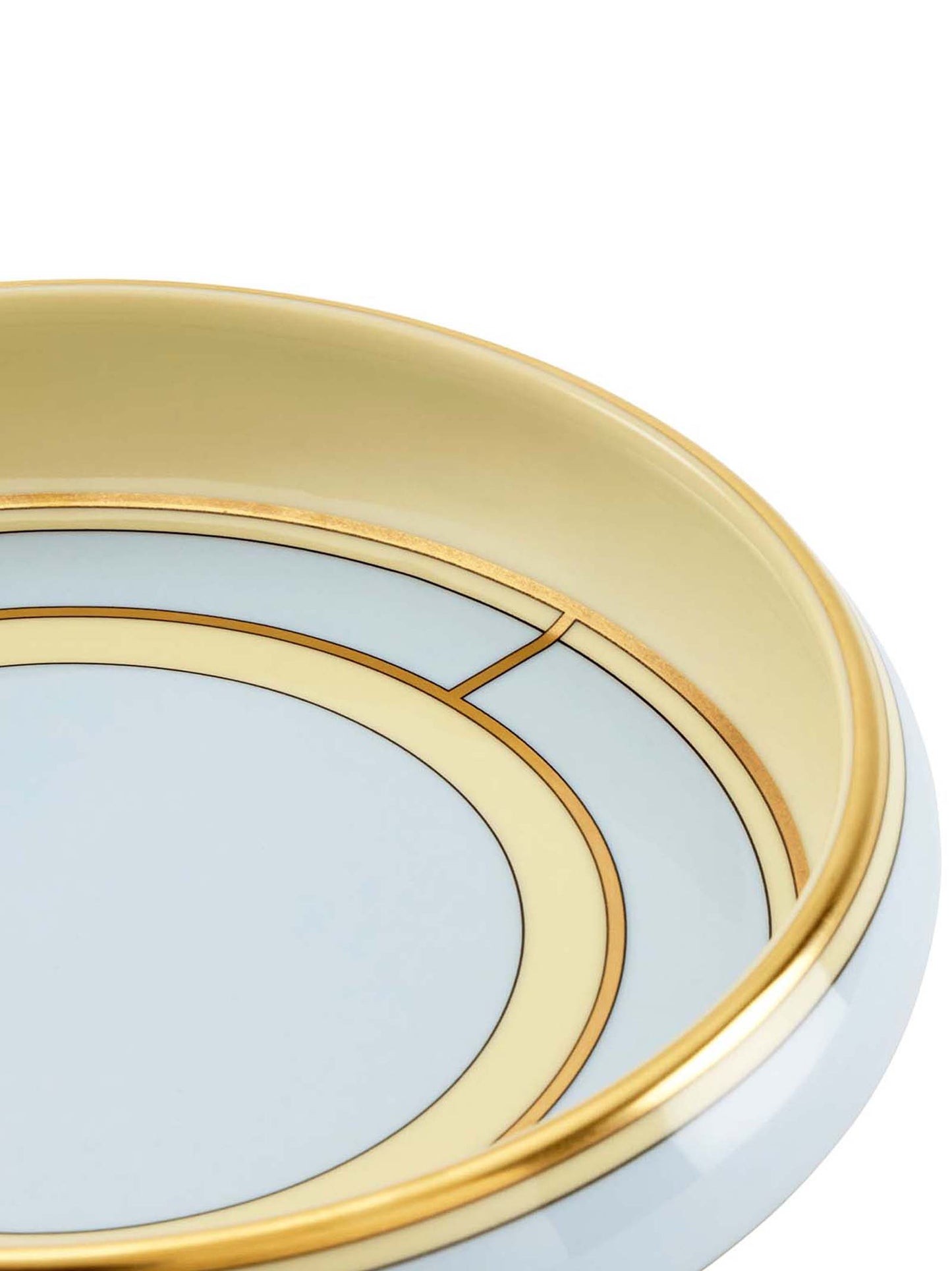 'Diva' round valet tray Empty pocket accessories