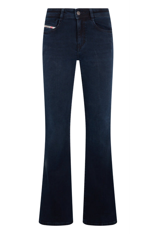 Bell-bottom jeans in cotton denim RTW