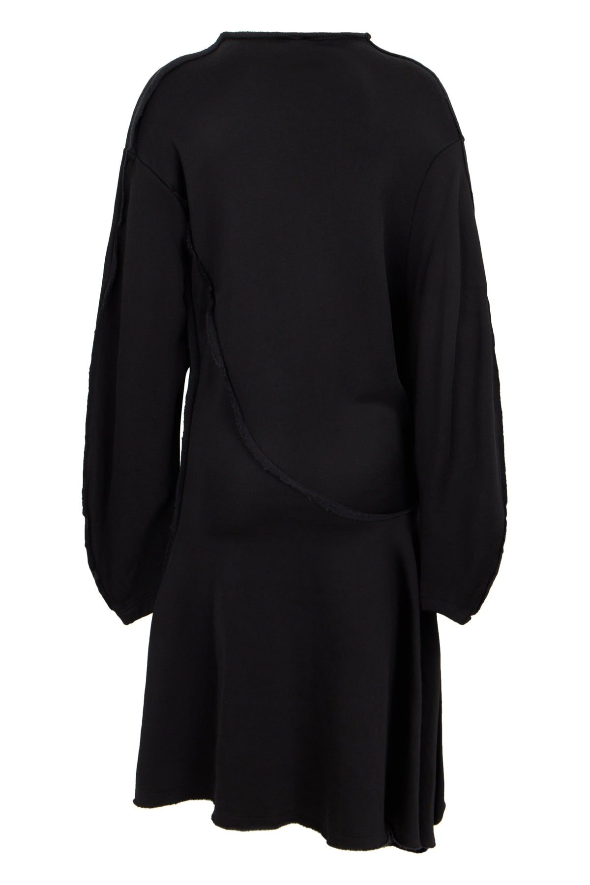 Asymmetrical dress with long sleeves RTW