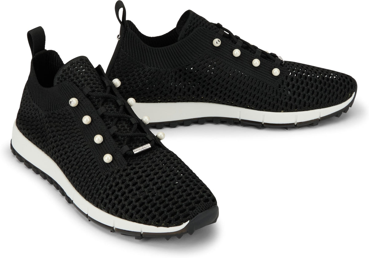 Jimmy Choo Sneakers Veles in Crochet