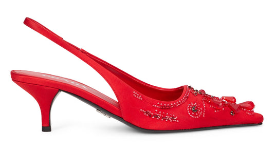 Slingback with heel SHOES