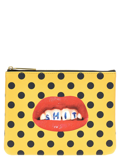 Seletti x Toiletpaper 'Shit' clutch Clutch