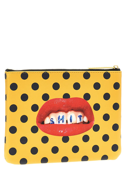 Seletti x Toiletpaper 'Shit' clutch Clutch