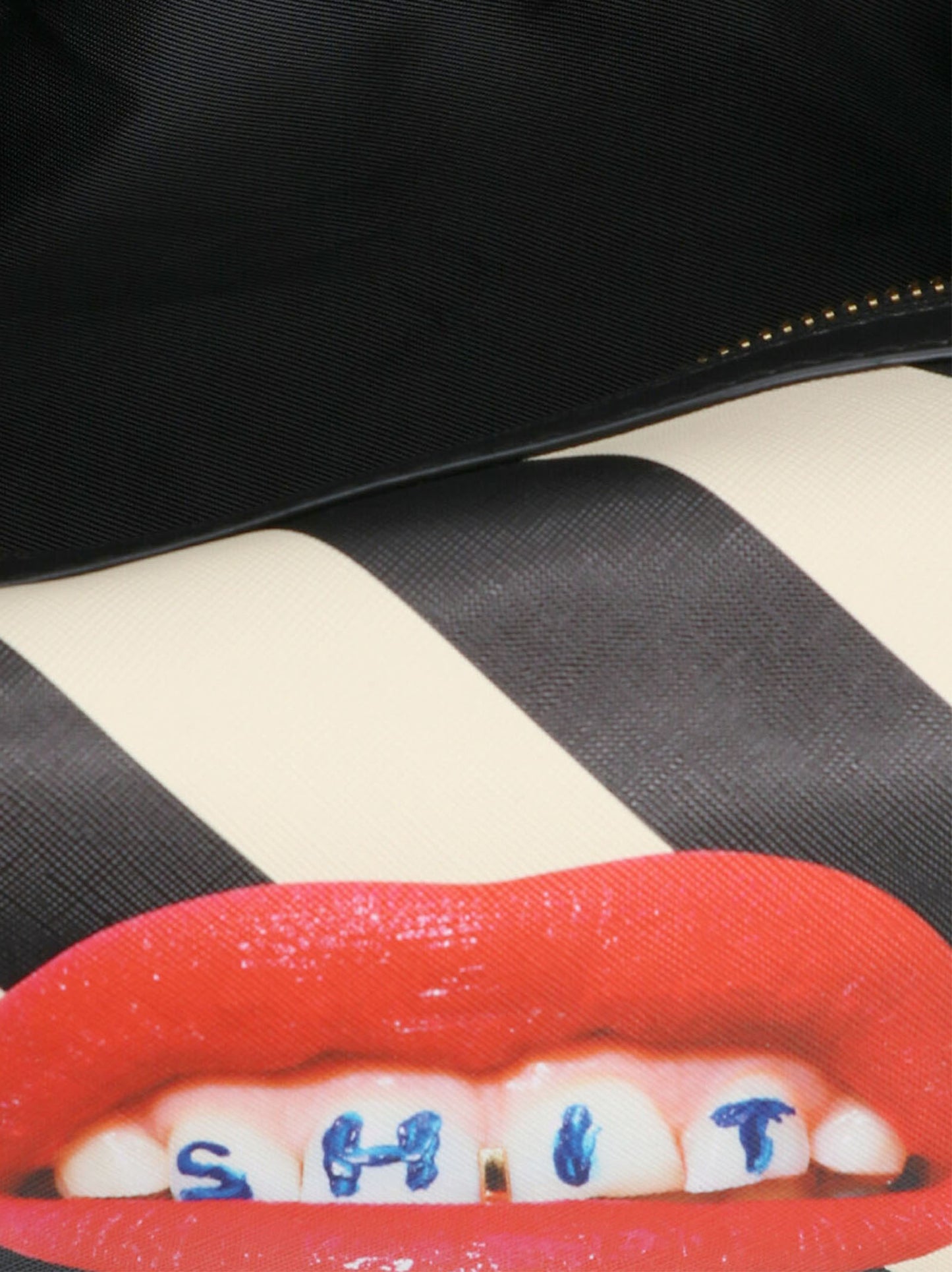 Seletti x Toiletpaper 'Regimental Shit’ beauty bag Beauty