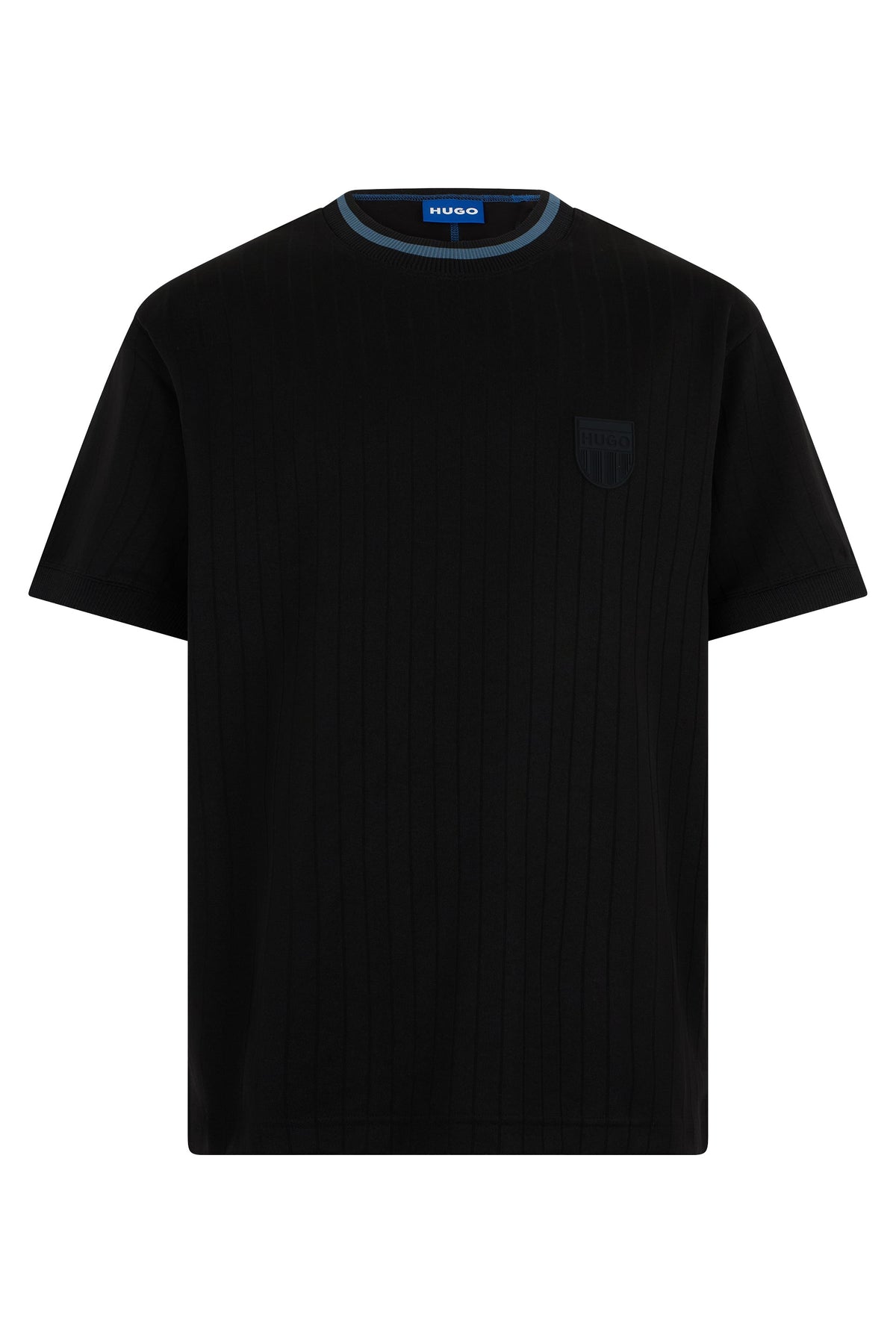 T-shirt in mixed cotton with stripes RTW