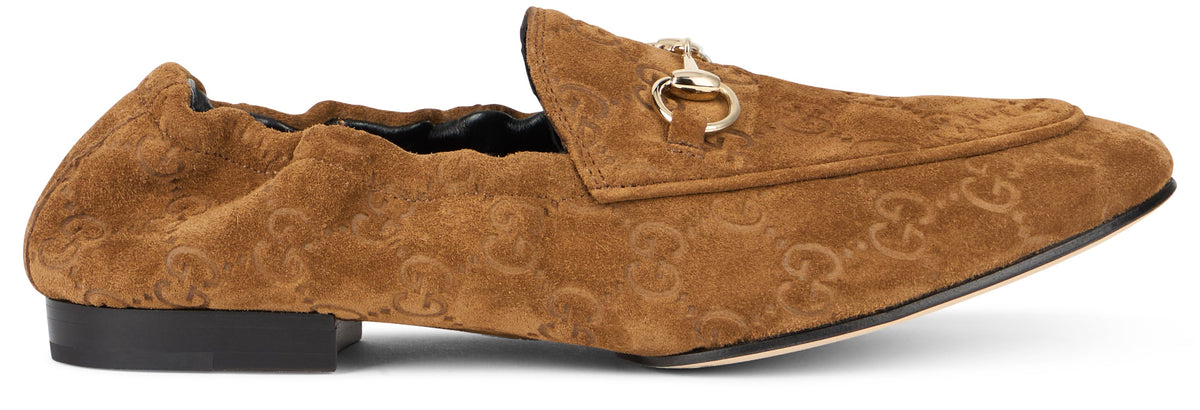 Jordaan moccasin in suede with monogram RTW