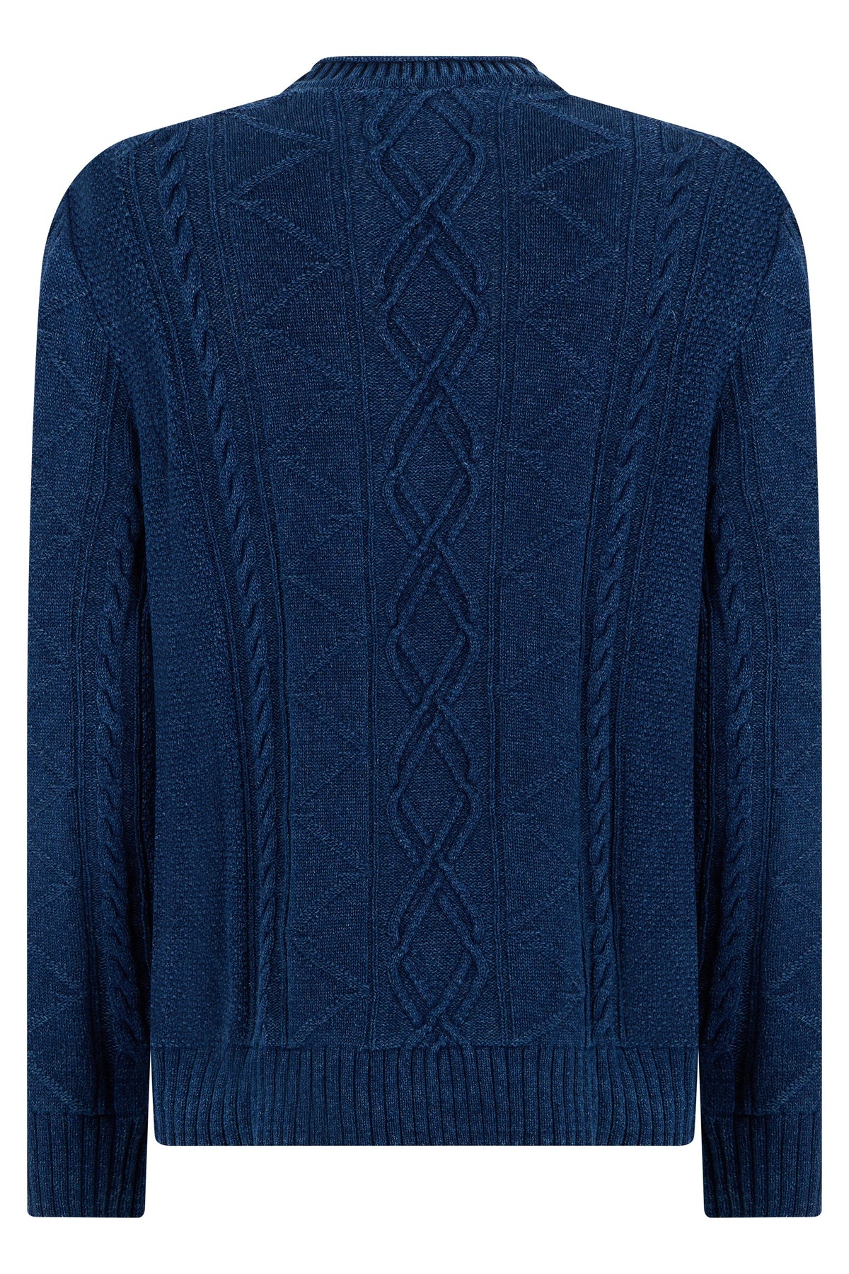 Crew neck sweater in cotton RTW