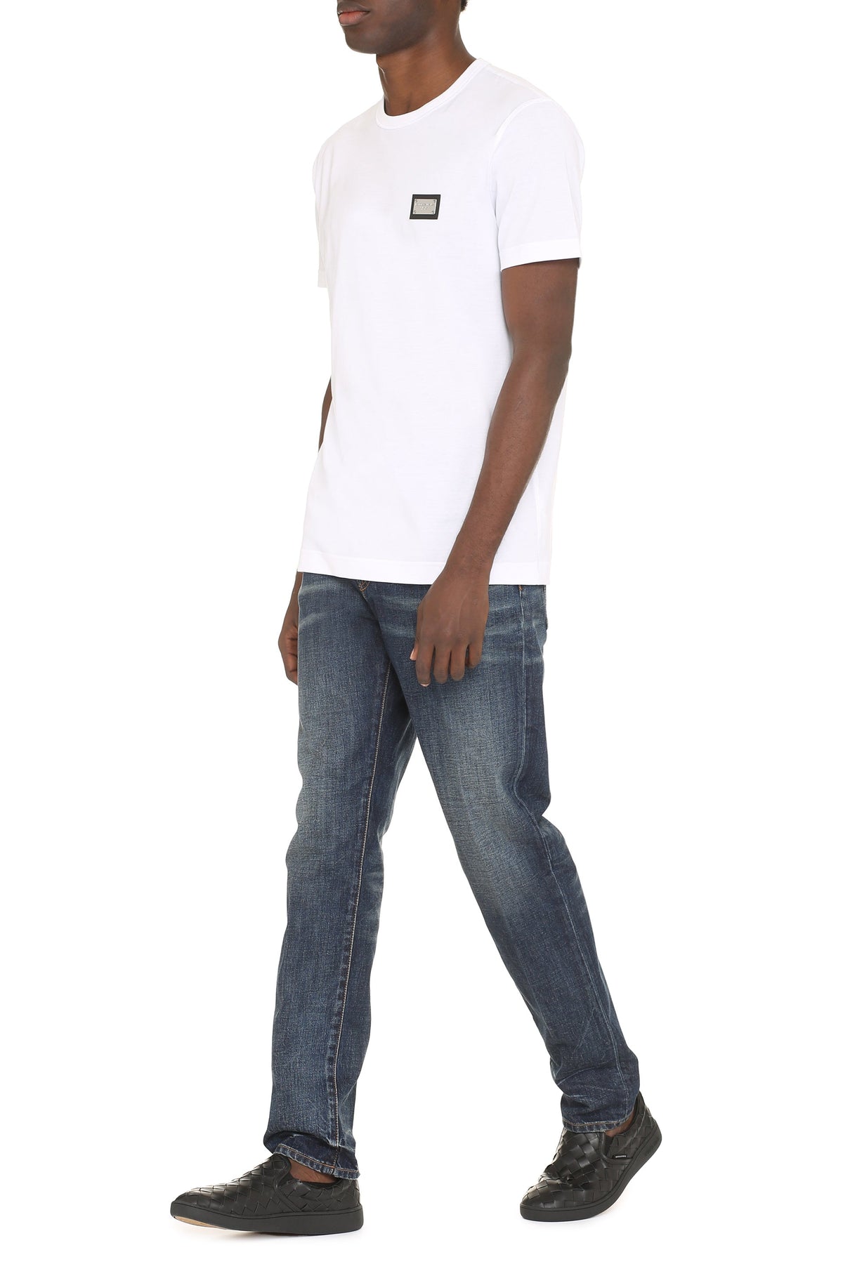 Crew-neck cotton t-shirt RTW