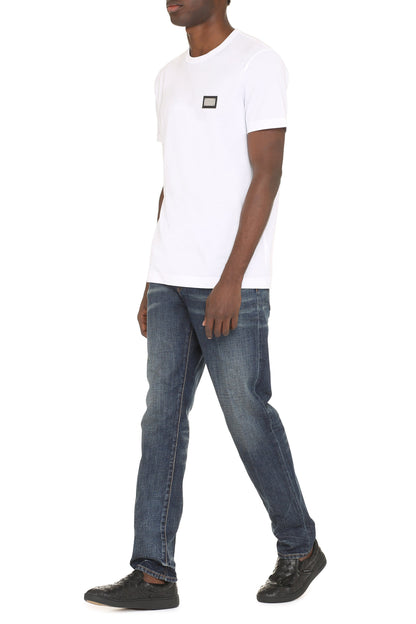 Crew-neck cotton t-shirt RTW